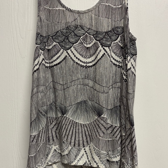 O'Neill Black and Cream Patterned Tank Top - Picture 9 of 14